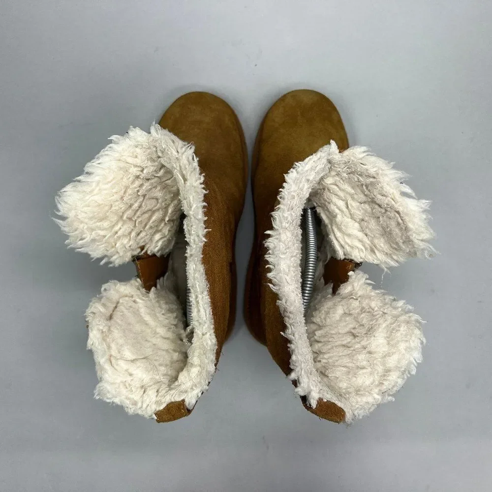 Koolaburra By UGG Girl's‎ Short Chestnut Suede Winter Boots